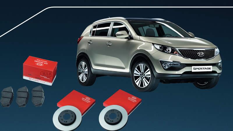 Kia - brzdy a kotouče - Akční nabídka