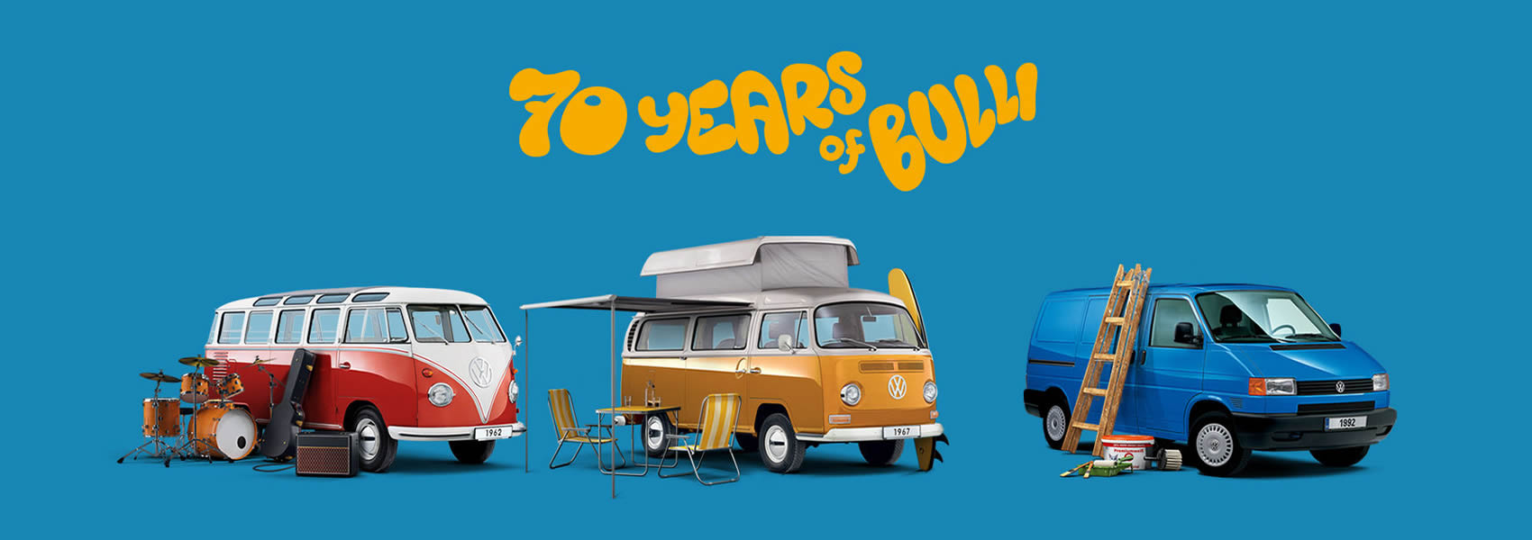 Volkswagen Užitkové vozy - 70 let Bulli