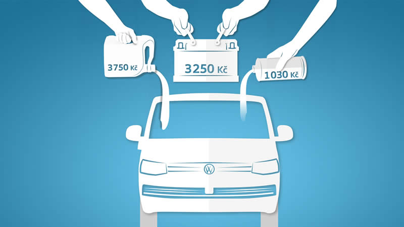 Volkswagen Užitkové vozy - kompletní ceny