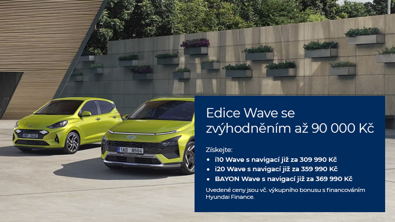 Hyundai Limitovaná edice Wave