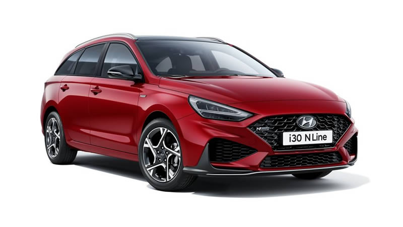 Hyundai i30 kombi N LINE - přední pohled