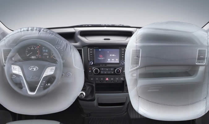 Hyundai H350 Podvozek - Airbag řidiče a spolujezdce