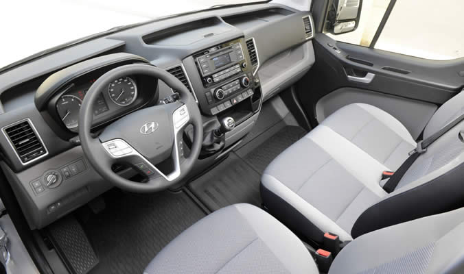 Hyundai H350 Podvozek - Interiér