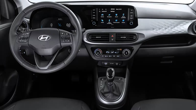 Hyundai i10 - úložné prostory