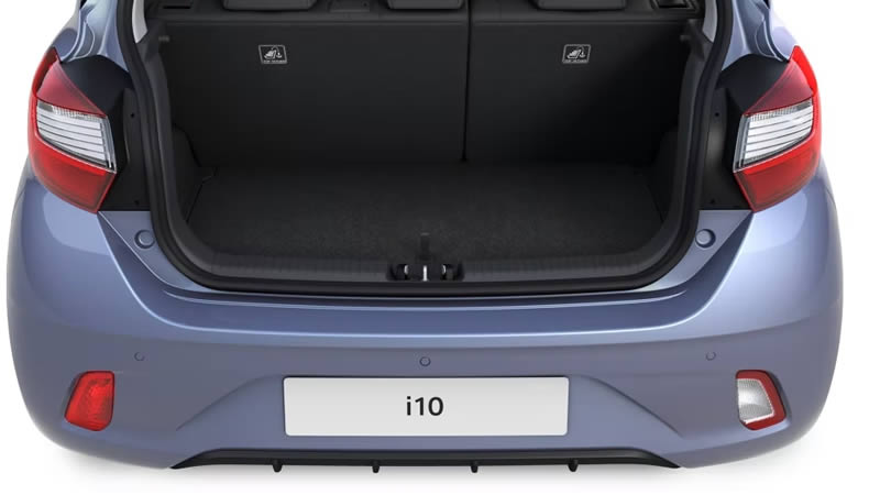Hyundai i10 - zavazadlový prostor