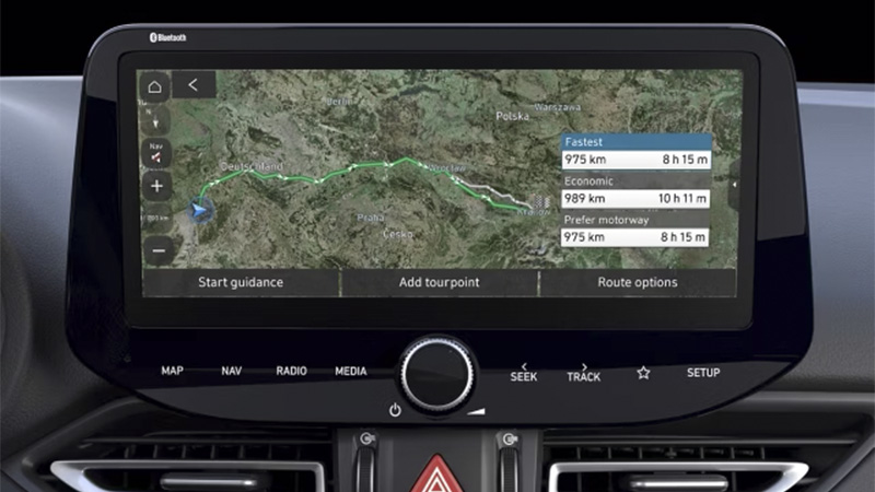 Hyundai i30 - Connected Routing & Live Services