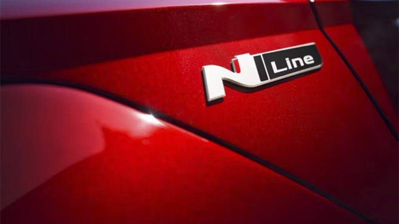 Hyundai i30 N Line - Logo N Line