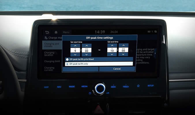 Hyundai IONIQ Electric - Programovatelné nabíjení