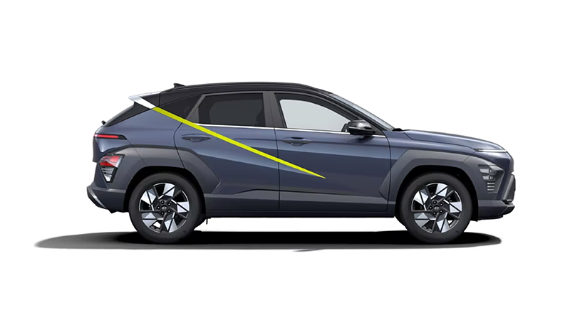 Hyundai KONA Hybrid design