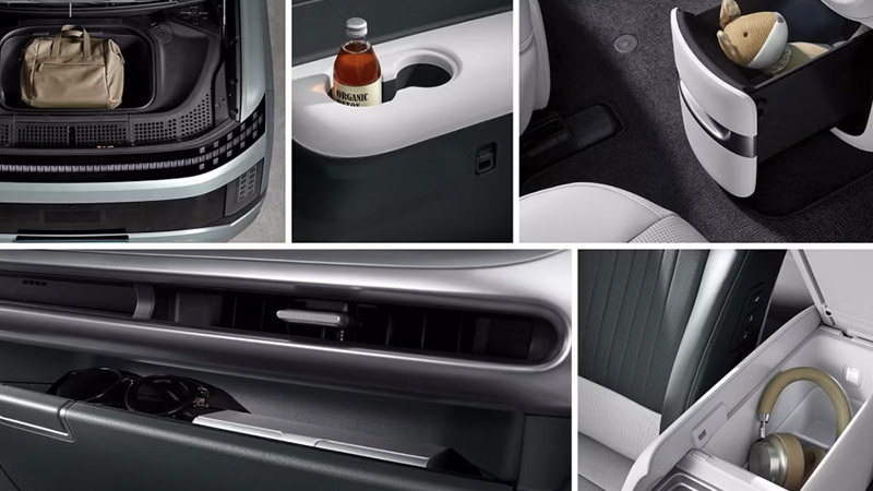 Hyundai IONIQ 9 - Paktický úložný prostor Hyundai IONIQ 9