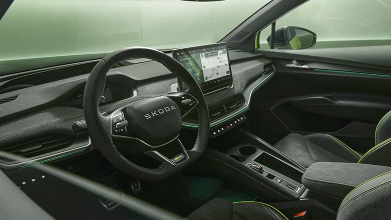 Škoda Enyaq Coupé RS - Sedněte za volant a zapomeňte na všednost Škoda Enyaq Coupé RS