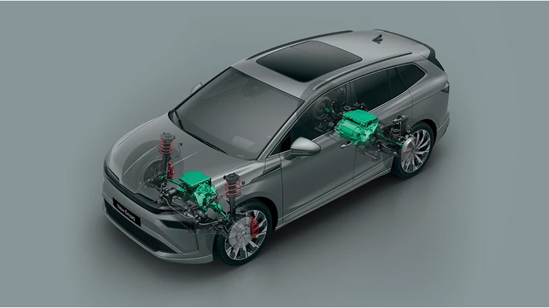 Škoda Enyaq Coupé RS - Nespoutaná síla elektřiny Škoda Enyaq Coupé RS