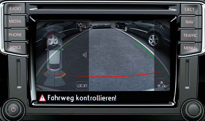 VW Beetle Cabriolet - zpětná kamera