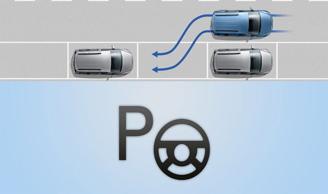 VW Caddy Kombi parkovaci system