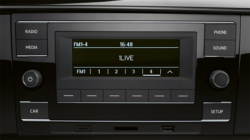 vw caravelle radio 1