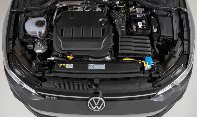 Volkswagen Golf 8 GTD - Motor