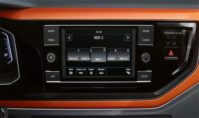 Volkswagen Polo - rádio