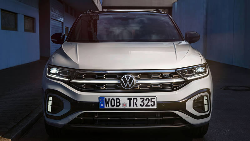 Volkswagen T-Roc exteriér s designovým led osvětlením