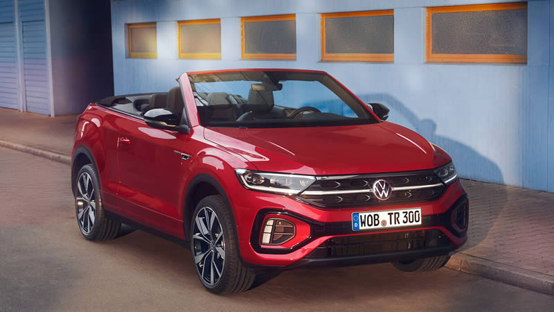 Volkswagen T-Roc Cabriolet přední partie vozu