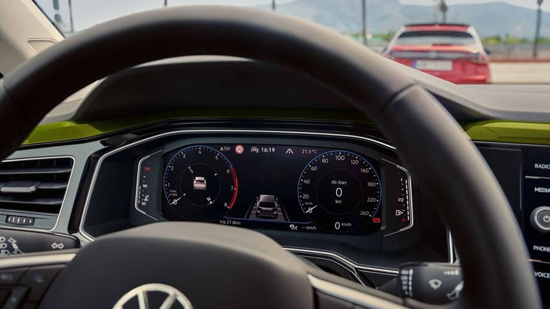 vw taigo 2021 interier digital cockpit