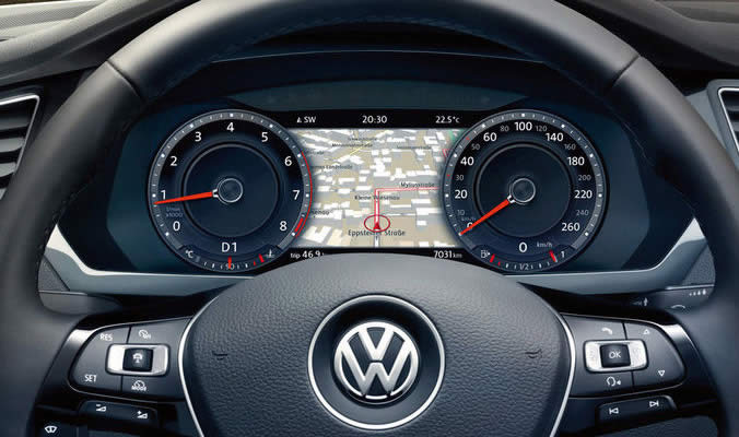 Volkswagen Tiguan - Active info display