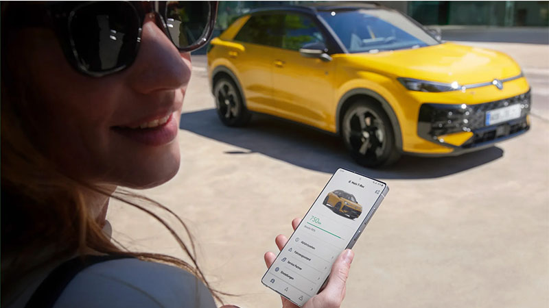 Volkswagen T-Roc - Aplikace Volkswagen Volkswagen T-Roc exteriér vozu