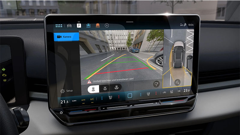 Volkswagen T-Roc - Area View Volkswagen T-Roc asistenční systémy