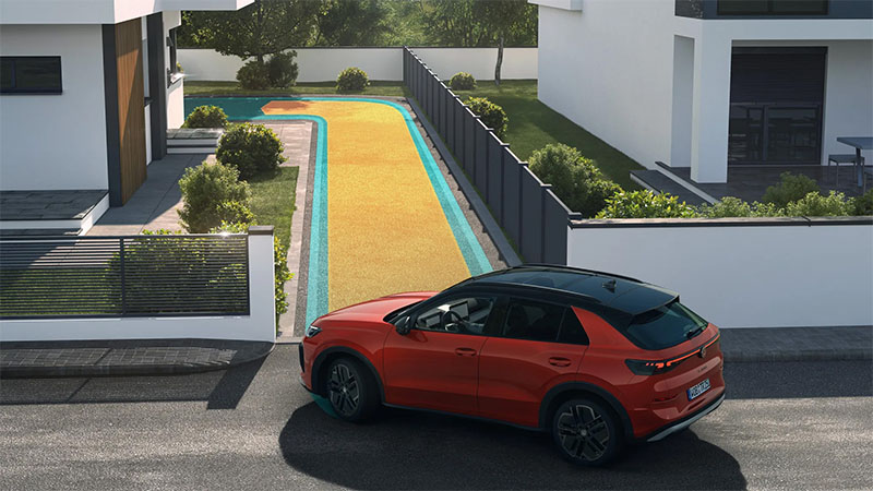 Volkswagen T-Roc - Funkce paměti pro parkovacího asistenta Volkswagen T-Roc asistenční systémy