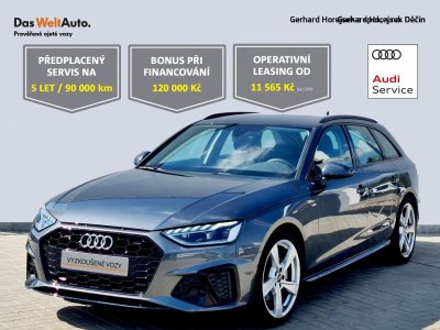 Audi A4 Avant S line 2.0TDI150kW Servis zdarma