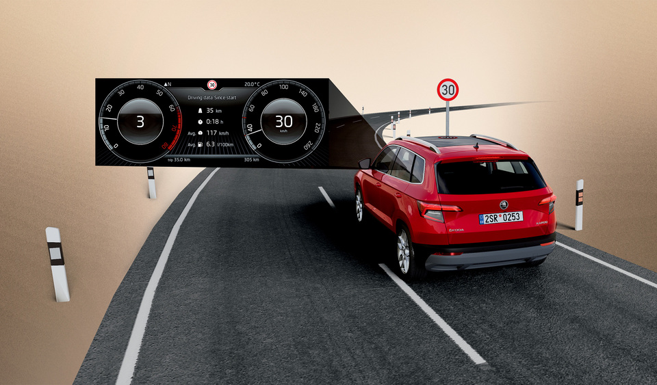 Travel assist skoda