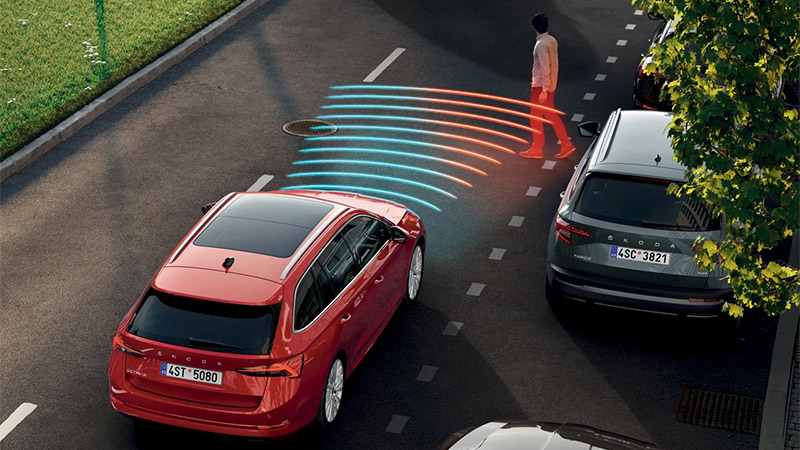 skoda octavia rs front assist